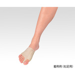 外反母趾サポーター　薄型［ソルボ］　左足用Ｓ　２１．５～２３．０ｃｍ　６３０７６　８－７１３２－０１