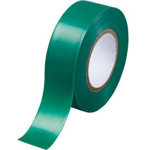 ビニールテープ　緑　１９ｍｍ×１０ｍ　１０巻