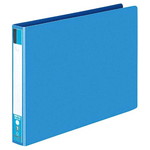 リングファイルボード表紙Ｂ５横背幅３０ｍｍ青１０冊
