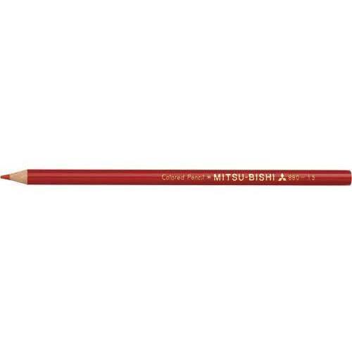 色鉛筆８８０　１５　赤　１２本入