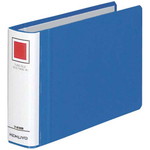 チューブファイル　エコツインＲ青Ｂ６横背幅４５ｍｍ１－３冊