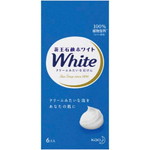 ホワイト石鹸　８５ｇ×６個入