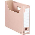 ファイルボックス　Ｄタイプスリム　Ａ４横　桃　５個