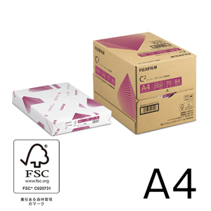 富士フイルムBI　Ｃ２　Ａ４　１箱（５００枚&times;５冊）　Ｚ６２５　【お届け目安３週間賞品】
