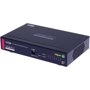 ８ポートギガスイッチングハブ　マルチプル・ポートベースＶＬＡＮ　高温度対応　■お取り寄せ品