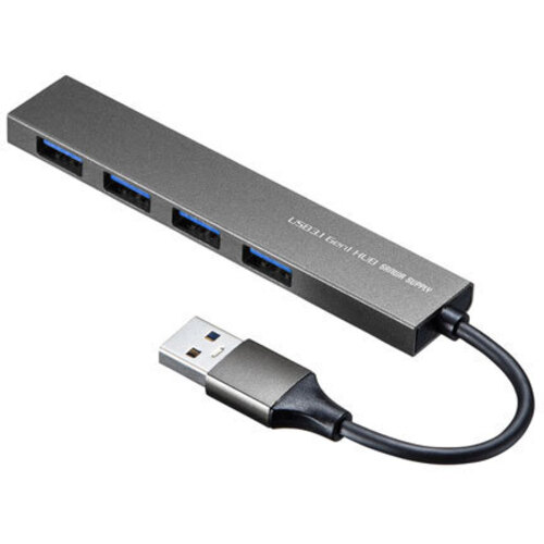 ＵＳＢ３．２　Ｇｅｎ１　４ポート　スリムハブ　ＵＳＢ－３Ｈ４２３ＳＮ　■お取り寄せ品