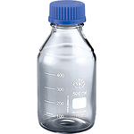 ネジ口メディウム瓶ＳＣＣ　白　５００ｍＬ　２０７０　Ｍ／５００ＳＣＣ　４－９２４－０３