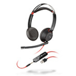 Ｐｏｌｙ　Ｂｌａｃｋｗｉｒｅ　５２２０　Ｓｔｅｒｅｏ　ＵＳＢ－Ａ　Ｈｅａｄｓｅｔ　■お取り寄せ品