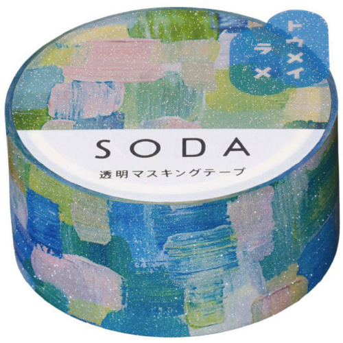ソ－ダ　透明マステ（タペストリー）Ｘ３　【お取り寄せ品】５営業日以内届