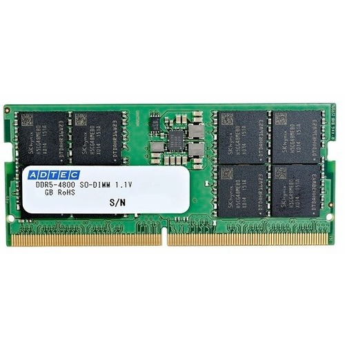 ＤＤＲ５－４８００　ＳＯＤＩＭＭ　８ＧＢ　ＡＤＳ４８００Ｎ－Ｘ８Ｇ　■お取り寄せ品