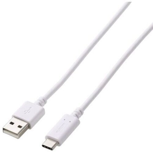 ＵＳＢ２．０ケーブル／ＰＳ５対応／Ａ－Ｃタイプ／ノーマル／２．０ｍ／ホワイト　■お取り寄せ品