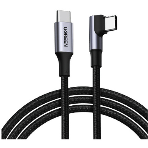 ＵＳＢ－Ｃ　Ｌ字ケーブル　１００Ｗ　１ｍ