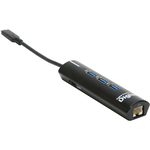 ＵＳＢ３．１　Ｔｙｐｅ－Ｃ　ドッキングステーション　ミニ　（ＬＡＮ／ブラック）　■お取り寄せ品