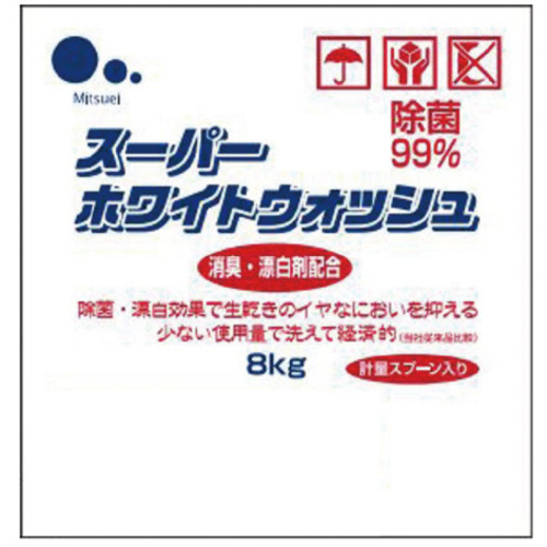 スーパーホワイトウォッシュ洗濯洗剤　８ＫＧ