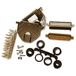 ＴＢ－３７Ｆ－３７ＣＰ、３７ピンコネクタキット（圧着端子式）、抜け防止機能付　■お取り寄せ品