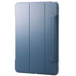 １３インチｉＰａｄ　Ｐｒｏ（Ｍ４）／フラップケース／薄型軽量／背面クリア／フレームカラー／ブルーグレー　■お取り寄せ品