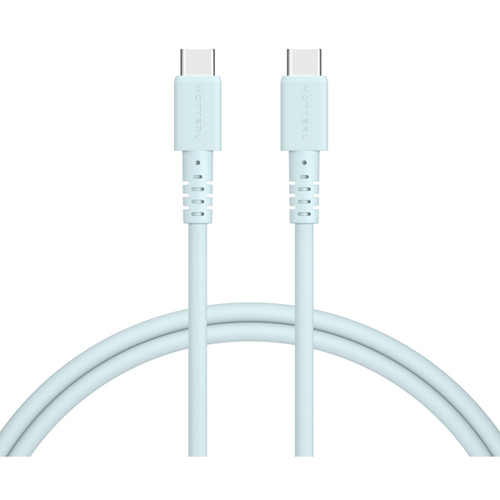 ＭＯＴＴＥＲＵ　ＵＳＢ－ＣｔｏＣケーブル　１ｍ　パウダーブルー　ＭＯＴ－ＳＣＢ２４０ＣＣＧ１００－ＢＬ　■お取り寄せ品