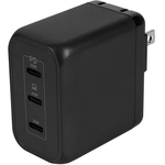 ＡＣ／ＵＳＢ充電器／ＰＤ６５Ｗ／３ポート／Ｔｙｐｅ－Ｃ／ブラック　ＯＥＣ－ＡＰＤ６５Ｃ３Ｇ－ＢＫ　■お取り寄せ品