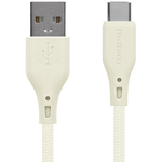 ＵＳＢケーブル／ＵＳＢ２．０／Ａ－Ｃ／シリコン／１．５ｍ／キナリ　ＯＷＬ－ＣＢＳＲＣＡ１５－ＫＩ　■お取り寄せ品