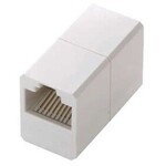 ＲＪ４５中継コネクタ／Ｃａｔ６Ａ対応／ＵＴＰ／マグネット付／ホワイト　ＬＤ－ＲＪ４５Ｕ６ＡＭＷＨ　■お取り寄せ品