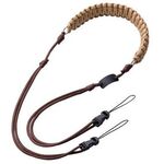 チェキアクセサリ／ショルダーストラップ／汎用／編み系／ブラウン　ＩＣ－ＳＴＳＤＫＮＢＲ　■お取り寄せ品