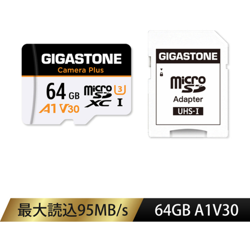 ＭｉｃｒｏＳＤＸＣカード　６４ＧＢ　ＵＨＳ－１　Ｕ３　Ｖ３０　Ａ１　ＧＪＭＸ－６４ＧＡ１ＢＷ　■お取り寄せ品