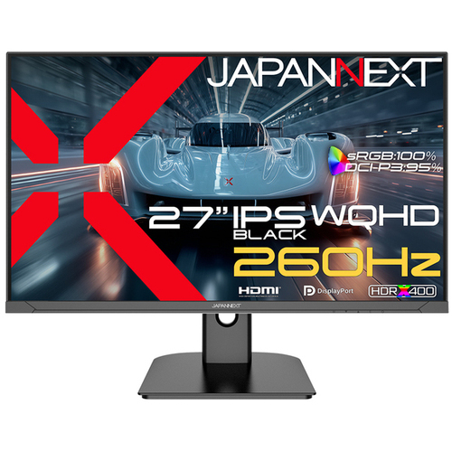 ゲーミングディスプレイ　２７型／２５６０&times;１４４０／ブラック　ＪＮ－ＩＰＳＢ２７Ｇ２６０Ｑ　■２営業日内届