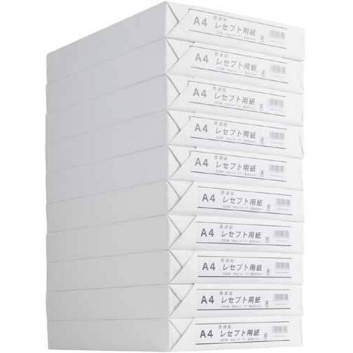 レセプト用紙Ａ４　普通紙　５００枚&times;２０冊