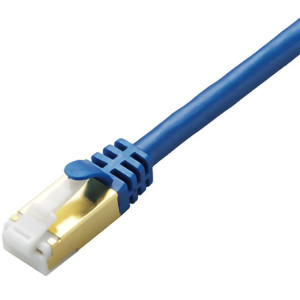 ＣＡＴ７対応　ツメの折れないＬＡＮケーブル／２０ｍ／ブルーメタリック　■２営業日内届