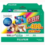 インクジェットペーパー　画彩　写真仕上げ　Ｖａｌｕｅ　Ｌ　４００枚　光沢　■お取り寄せ品
