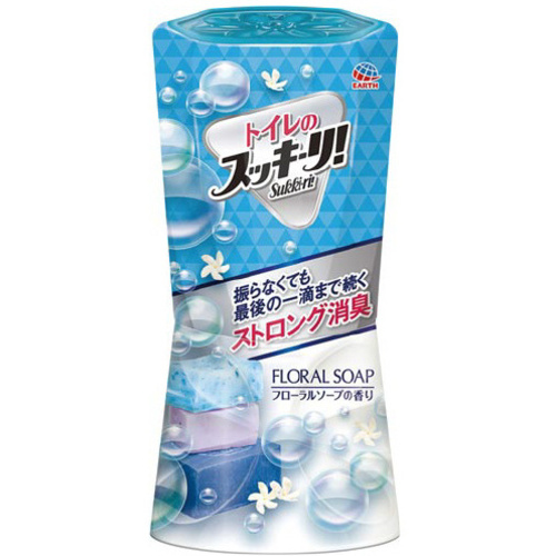 スッキーリ！トイレ用フローラルソープ４００ｍｌ&times;４