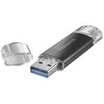 ＵＳＢ－Ａ＆ＵＳＢ－Ｃ搭載ＵＳＢメモリー（ＵＳＢ３．２　Ｇｅｎ１）　６４ＧＢ　ブラック　■２営業日内届