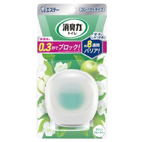 消臭力コンパクト　トイレ用本体　Ｇフルーティー&times;３