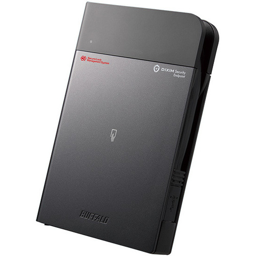ＩＣカードセキュリティ　ウイルスチェック　耐衝撃ポータブルＨＤＤ　１ＴＢ　ＨＤＳ－ＰＺＮ１．０Ｕ３ＥＶ３　■お取り寄せ品