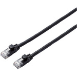 ＣＡＴ６ＡやわらかＬＡＮケーブル　２ｍ　ブラック