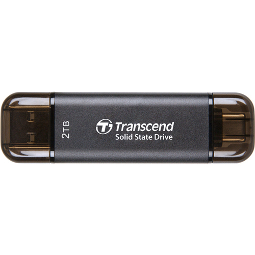 スティック型ＳＳＤ　ＵＳＢ　１０Ｇｂｐｓ　２ＴＢ　ブラック　ＴＳ２ＴＥＳＤ３１０Ｃ　■２営業日内届