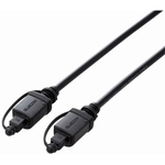 光デジタルオーディオケーブル／１．５ｍ／ブラック　ＤＨ－ＯＰＴ１５ＢＫ　■お取り寄せ品