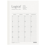 ２６年ロジカルダイアリー月間ノートＡ５