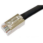 カテゴリ５ｅ　ロボットケーブル　撚り線　ストレート　黒（ケーブル仕様Ｂ）　１５ｍ　■お取り寄せ品