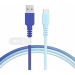 ＭＯＴＴＥＲＵ　Ａ　ｔｏ　Ｃグラデーションケーブル　１ｍ　アクアカラー　ＭＯＴ－ＳＣＢＡＣＧ１００－ＡＱ　■お取り寄せ品