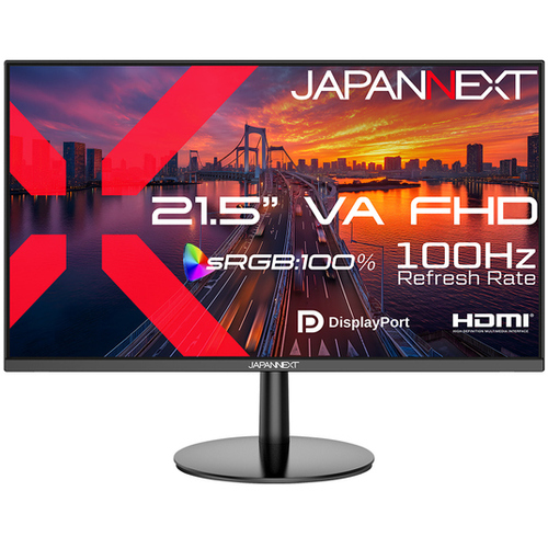 液晶ディスプレイ　２１．５型／１９２０&times;１０８０／ブラック　ＪＮ－Ｖ２１５ＤＦ３　■２営業日内届