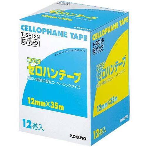 セロハンテープお徳用Ｅパック　１２ｍｍ×３５ｍ