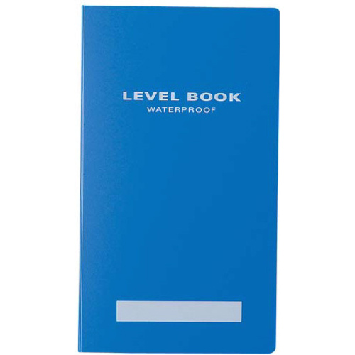 測量野帳ブライトカラー　レベル合成紙　３０枚　青