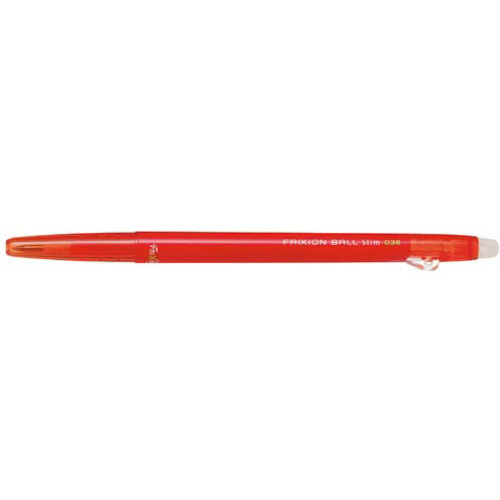フリクションボールスリム０．３８ｍｍ　赤５本