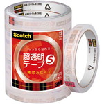 スコッチ　超透明テープＳ　１２ｍｍ幅１０巻