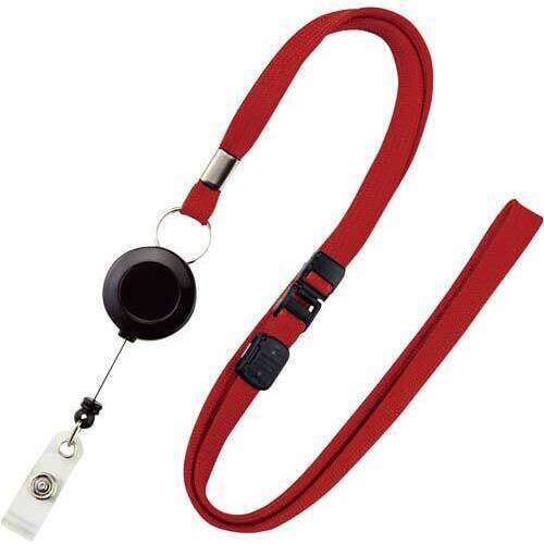 リールストラップ　赤