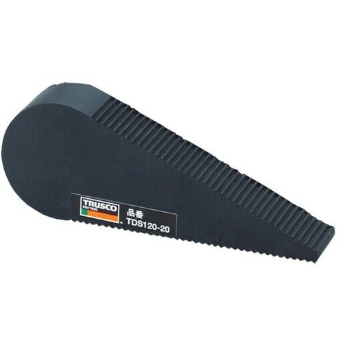 ドアストッパー　天然ゴムタイプ　全長１２０ｍｍ