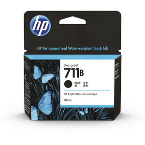 ＨＰ７１１Ｂインクカートリッジ　ブラック８０ｍｌ　３ＷＸ０１Ａ　■お取り寄せ品