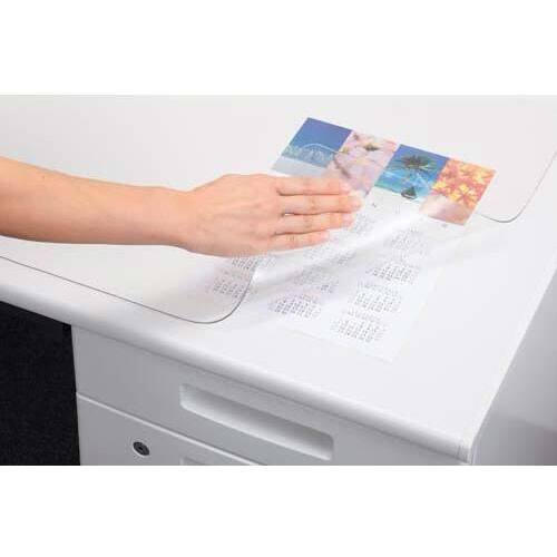 【超ＳＡＬＥ対象品】デスクマット　透明／中厚　下敷無　６００&times;４５０