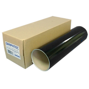 塩ビカッティングフィルム　黒　３８０ｍｍ&times;１０ｍ　ＣＲ０９０１６ＢＫ－３８０－Ｒ１Ｂ　■お取り寄せ品